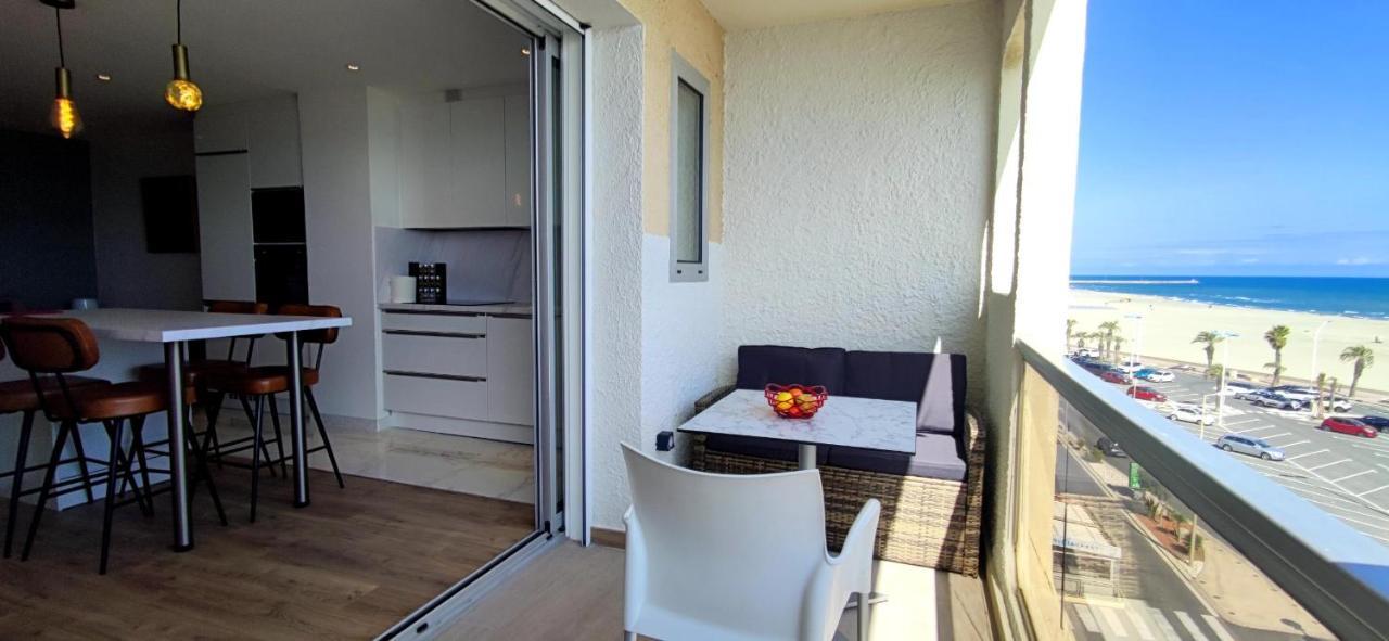 Belle Vue Mer Canet Plage Acces Piscine Couverte Et Chauffee Canet-en-Roussillon Exterior foto